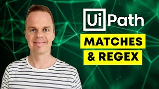 UiPath A guide to Matches with RegEx [upl. by Leith]