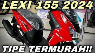 YAMAHA LEXI 155 2024 STANDARD MERAH [upl. by Daphne599]