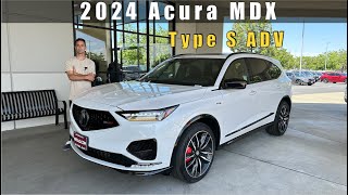 Exploring The 2024 Acura MDX Type S ADV  Luxurious 3Row SUV Review  Vagabond Builds [upl. by Ardnaek]