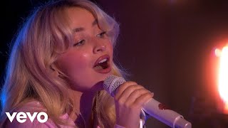 Sabrina Carpenter  Good Luck Babe Chappell Roan cover in the Live Lounge [upl. by Ardnikat696]