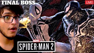 SPIDERMAN VS VENOM🔥  SpiderMan 2 Finale🛑 PS 5 Ending [upl. by Hellene]