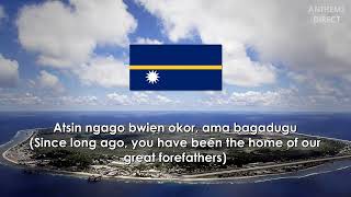 National Anthem of Nauru quotNauru Bwiemaquot [upl. by Latton311]