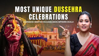 Most Unique Dussehra Celebrations Across India  Unbelievable Rituals You Must See [upl. by Oeramed]