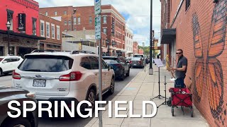 SPRINGFIELD 4K  Downtown Missouri [upl. by Telocin]