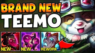 TEEMO HAS A BRAND NEW BUILD IN SEASON 14 NEW BURN ITEMS ARE BROKEN [upl. by Kinzer]