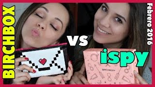 BIRCHBOX vs IPSY Febrero 2016  Nos morimos Oo [upl. by Teirtza98]