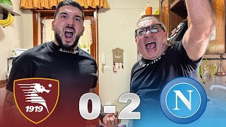 IL DERBY È NOSTRO🔥SALERNITANANAPOLI 02 [upl. by Acinomad974]