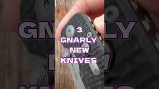 3 Gnarly New Knives edc shorts knife blade everydaycarry [upl. by Enenaej]