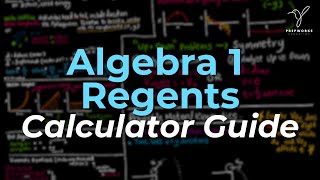 Algebra 1 Regents CALCULATOR GUIDE [upl. by Reube]