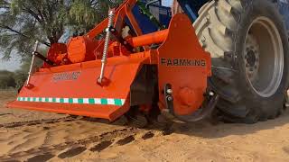 FARMKING Rotavator  Rotary Tiller ZetaSeries [upl. by Lilac]