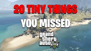 20 Tiny Details You Never Noticed in GTA 5 [upl. by Fen343]