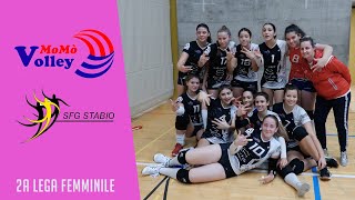 Momo Volley Vs SFG Stabio 2a Lega Femminile  Pallavolo [upl. by Birdella]