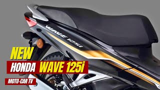 Honda Wave 125i New Model  MOTOCAR TV [upl. by Desirea977]