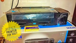 EPSON L130 SUBLIMATION PRINTER FULL REVIEW BEST FOR BUSINESS [upl. by Severen]