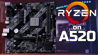 A520 Motherboard Torture Test with Ryzen 9  TechteamGB [upl. by Ardnuassak]