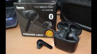 Hama Freedom light Bluetooth Earphones [upl. by Ewer]