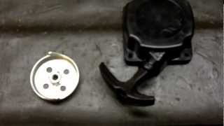 How to add a pull start to a Motobecane Moped [upl. by Akined]