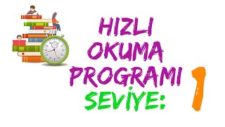 HIZLI OKUMA PROGRAMI SEVİYE 1 [upl. by Halyk391]