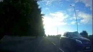 Morning Road Trip Drive With Music To Visit Ninewells Hospital In Dundee Tayside Scotland [upl. by Andrade]