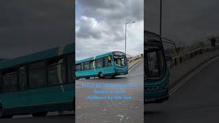 S14 Arriva NE 1433 on the X4 to Middlesbrough [upl. by Noak]