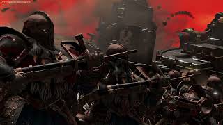 Chaos Dwarfs VS Dwarfs  Total War Warhammer 3 Cinematic Battle [upl. by Fred759]