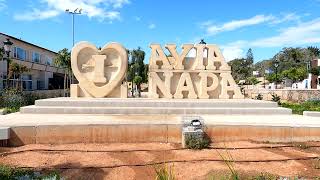 Cypr  Ayia Napa Miasteczko [upl. by Granthem250]