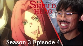 She Is SO Annoying The Rising of Shield Hero Season 3 Episode 4 Reaction [upl. by Drahnreb83]