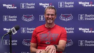 FAU Football 2024 Fall Camp Interviews Day 6 Coach Tom Herman [upl. by Shanie]