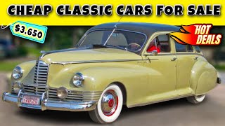 Why is this car sold cheap 15 Classic Cars Selling Incredibly Cheap Today [upl. by Saum]