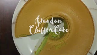 How to Make a Pandan Chiffon Cake  Recipe [upl. by Teraj]