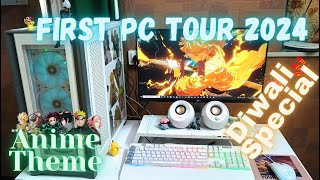 PC Setup amp Components Tour 2024  Diwali Special [upl. by Oruntha]