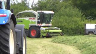 Silage making 2015 Part 1 [upl. by Wieche419]