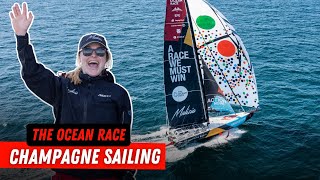 Champagne Sailing 🍾  Day 2  Leg 6  The Ocean Race [upl. by Arondel]