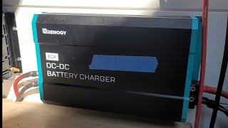 Renogy 60AMP DC to DC Charger Installation  250AMP Alternator [upl. by Nahc]