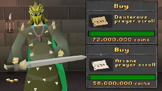 RIGOUR amp AUGURY MAX BRACKET ON DMM UNLOCKED 25000 Deadman Mode  OSRS [upl. by Shaner486]