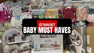 Target Baby MustHave Clothes and Essentials [upl. by Lateh]