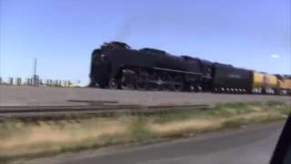 Union Pacific 844 Runs to Greeley CO July 12 2016 [upl. by Savina]