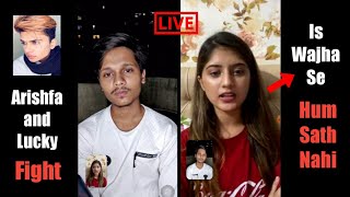 Live Video Call With Arishfa Khan Part 2 What happend between Arishfa Khan and Lucky Dancer arily [upl. by Nitsyrk210]