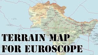 VATSIM Tutorial  Terrain map for EuroScope [upl. by Ibor173]