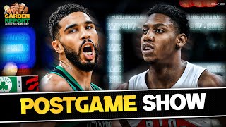 LIVE Celtics vs Raptors Postgame Show  Garden Report [upl. by Benia]