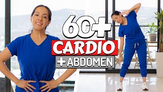 Mejor Ejercicio que salir a Caminar 🥵 Cardio  Abdomen para Adultos Mayores  Mariana Quevedo [upl. by Allimac]