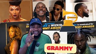 2024 Grammy Nomination  Burna Davido Rema Wizkid Asake amp Yemi Alade [upl. by Bernardi545]