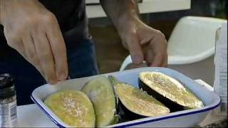 Yotam Ottolenghi cooks Aubergine with Buttermilk Sauce [upl. by Jecoa]