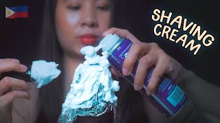 ASMR  SHAVING CREAM ON MIC FOR INTENSE TINGLES  NO TALKING 😴 [upl. by Ethelda]