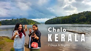 KERALA Tourist Places  7 Days Trip to KERALA  Kerala Tour Plan and Budget [upl. by Sirmons]