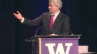 Jamie Dimon of Chase speaks in Seattle on Nov 2 2011 [upl. by Quick40]