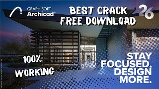 ARCHICAD CRACK 2022  ARCHICAD 26 CRACK  ARCHICAD 26 FREE DOWNLOAD [upl. by Kynthia]