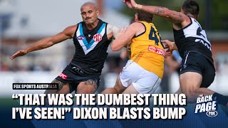 quotThe dumbest thingquot Ben Dixon blasts Sam PowellPepper bump  The Back Page  Fox Sports [upl. by Greenes]