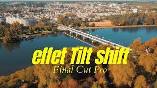 TILT SHIFT format vertical avec final cut pro  motion array [upl. by Alieka77]