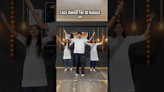 Bharat Ki Beti Easy Dance For 15 August patrioticsongdance [upl. by Briney]